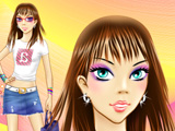 Fashionable teen 